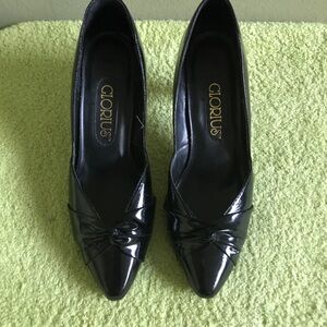 GLORIUS made in Brazil Women’s Patent Leather Black Heels Size 6